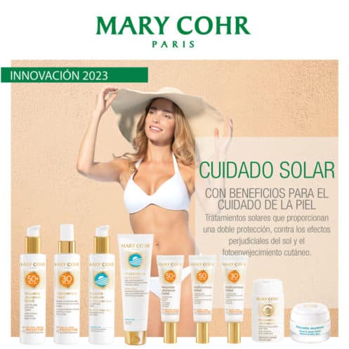 Nueva gama de protección solar Mary Cohr 2023